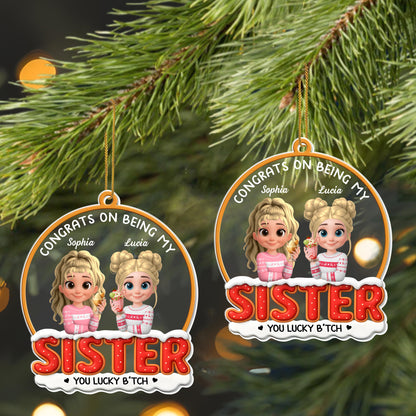 Congrats On Being My Sister, Festive Clothing and Cake