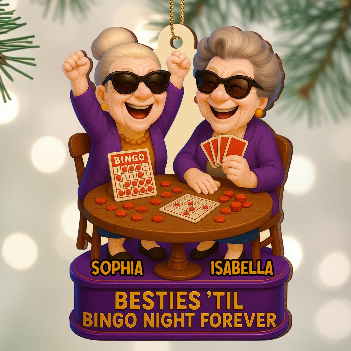 Besties 'Til Bingo Night Forever, Bingo And Cards