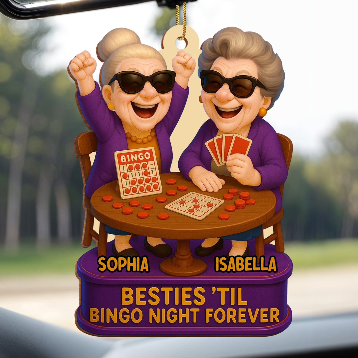 Besties 'Til Bingo Night Forever, Bingo And Cards