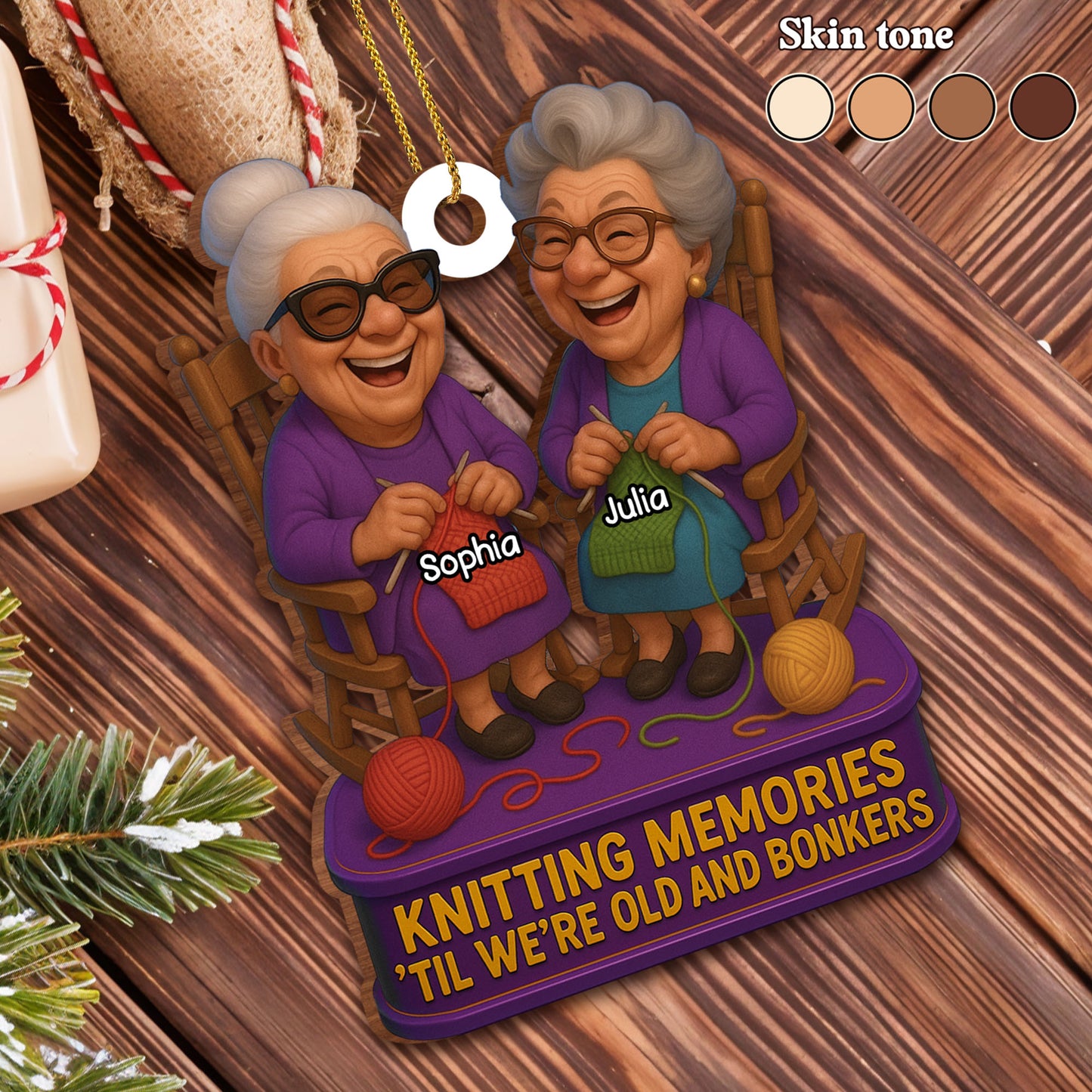Knitting Memories 'Til We're Old and Bonkers