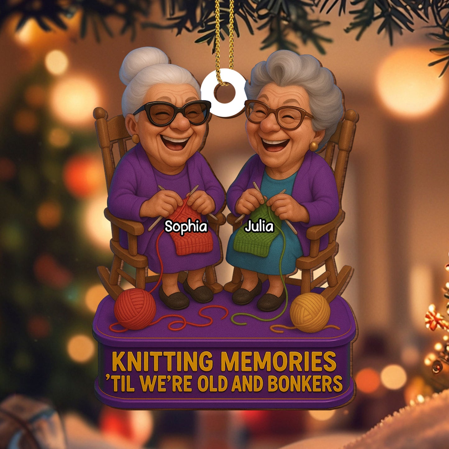 Knitting Memories 'Til We're Old and Bonkers