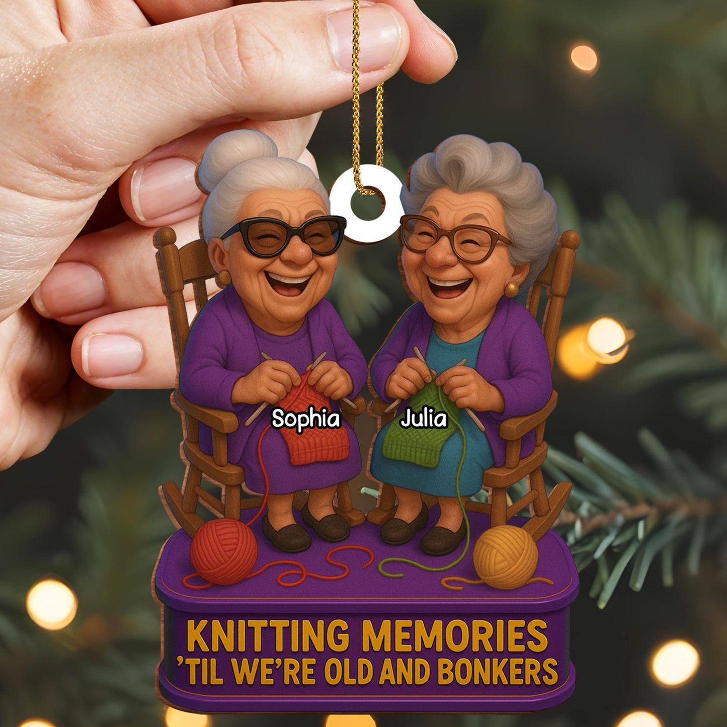 Knitting Memories 'Til We're Old and Bonkers