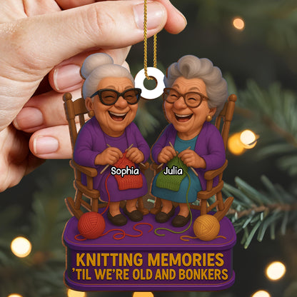 Knitting Memories 'Til We're Old and Bonkers