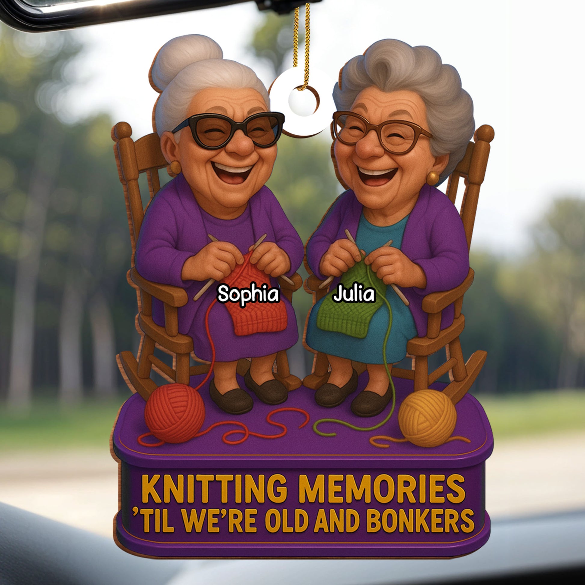 Knitting Memories 'Til We're Old and Bonkers