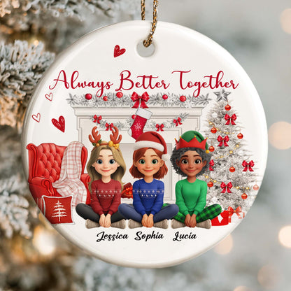 Always Better Together, Christmas Tree And Ornaments