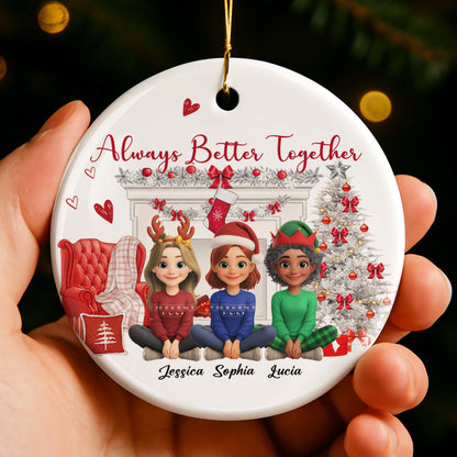 Always Better Together, Christmas Tree And Ornaments