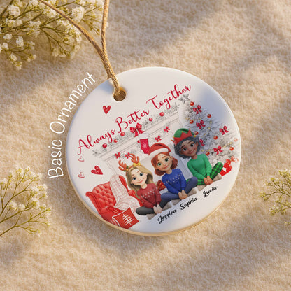 Always Better Together, Christmas Tree And Ornaments