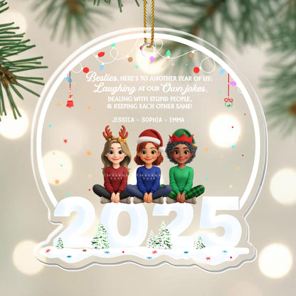 Besties Here's to Another Year of Us, Three Friends