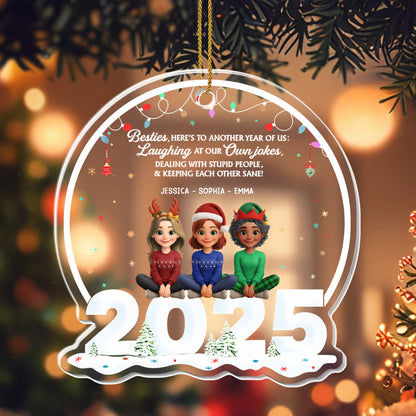 Besties Here's to Another Year of Us, Three Friends