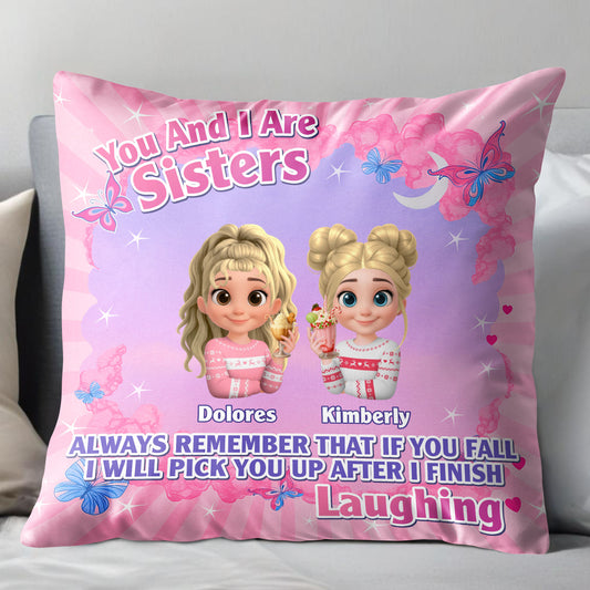 You And I Are Sisters, Animated Girls, Butterflies, Hearts