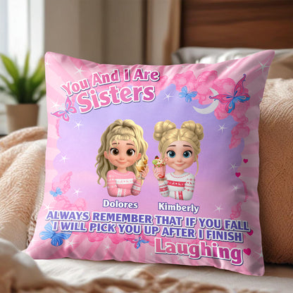 You And I Are Sisters, Animated Girls, Butterflies, Hearts