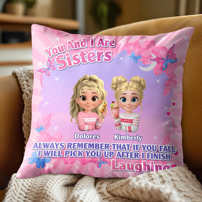 You And I Are Sisters, Animated Girls, Butterflies, Hearts