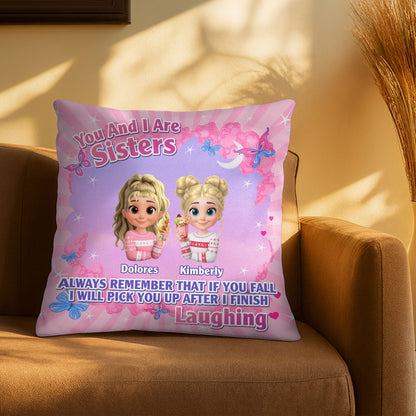 You And I Are Sisters, Animated Girls, Butterflies, Hearts