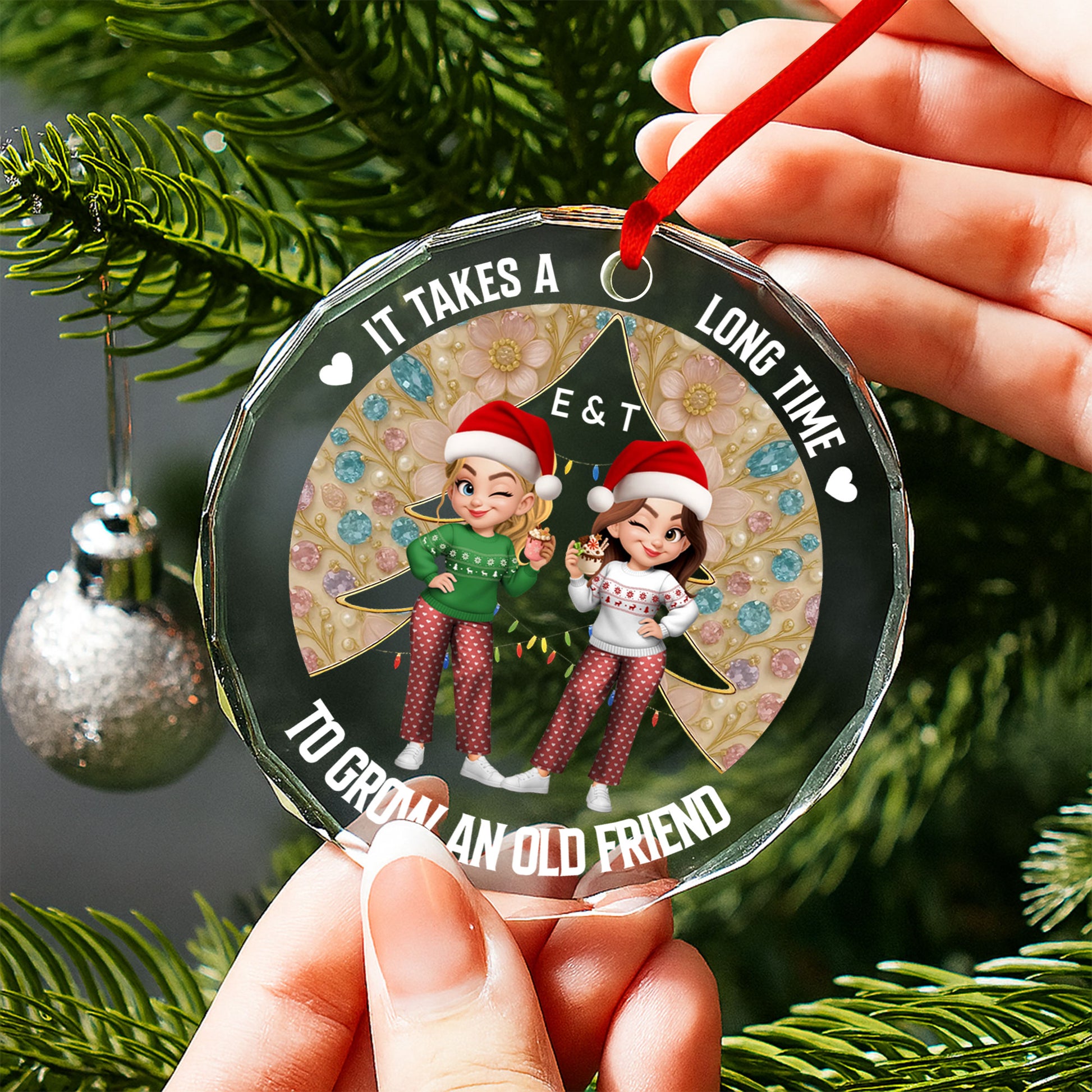 It Takes A Long Time To Grow An Old Friend, Christmas Hat And Sweater