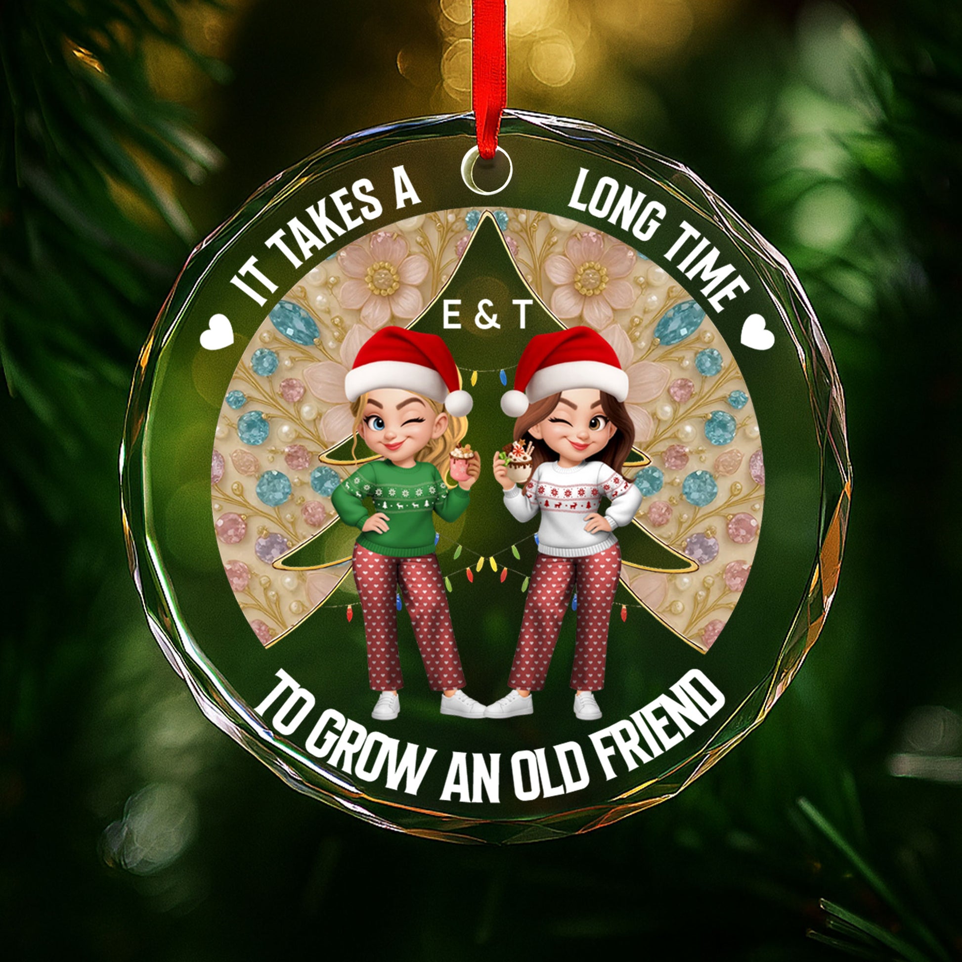 It Takes A Long Time To Grow An Old Friend, Christmas Hat And Sweater