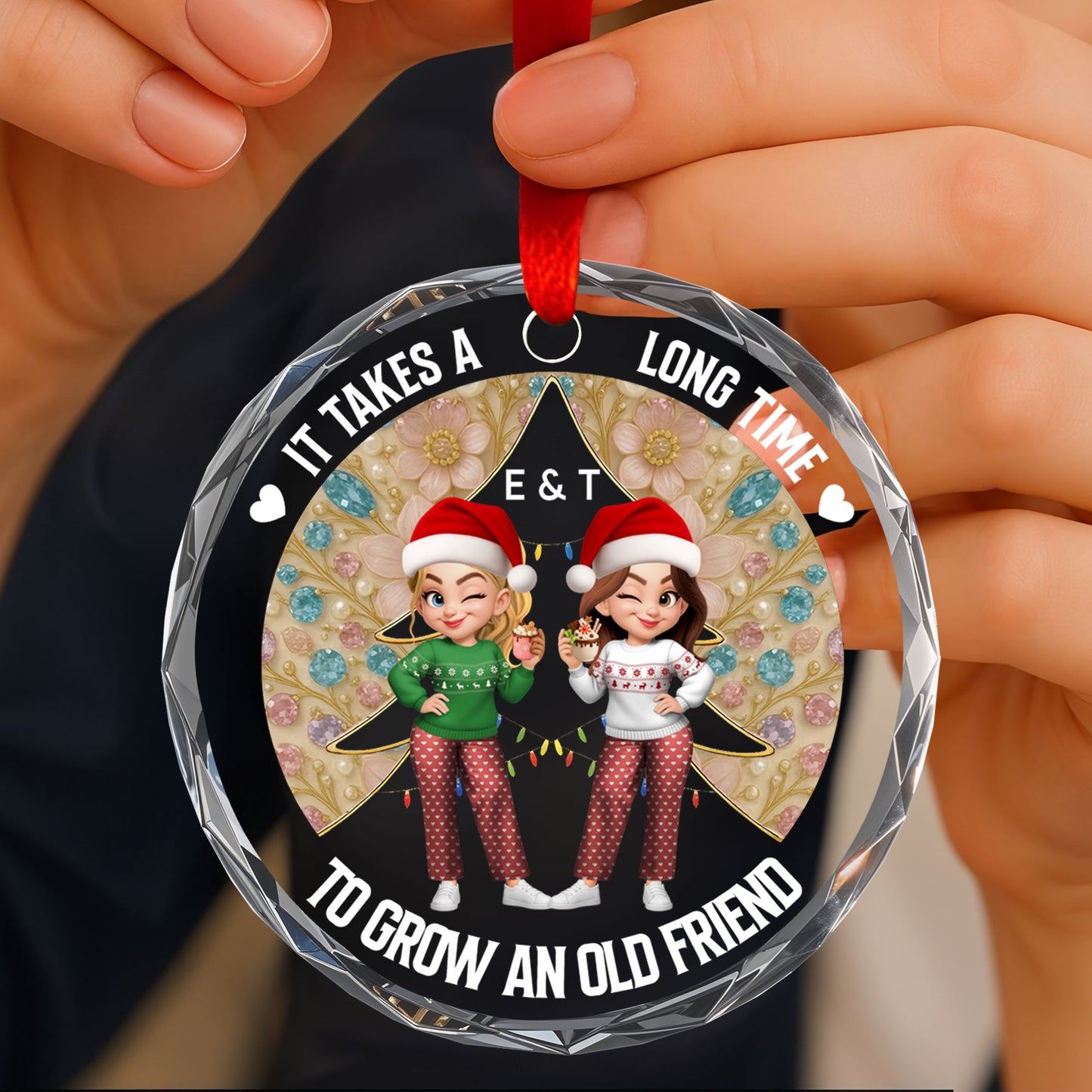 It Takes A Long Time To Grow An Old Friend, Christmas Hat And Sweater