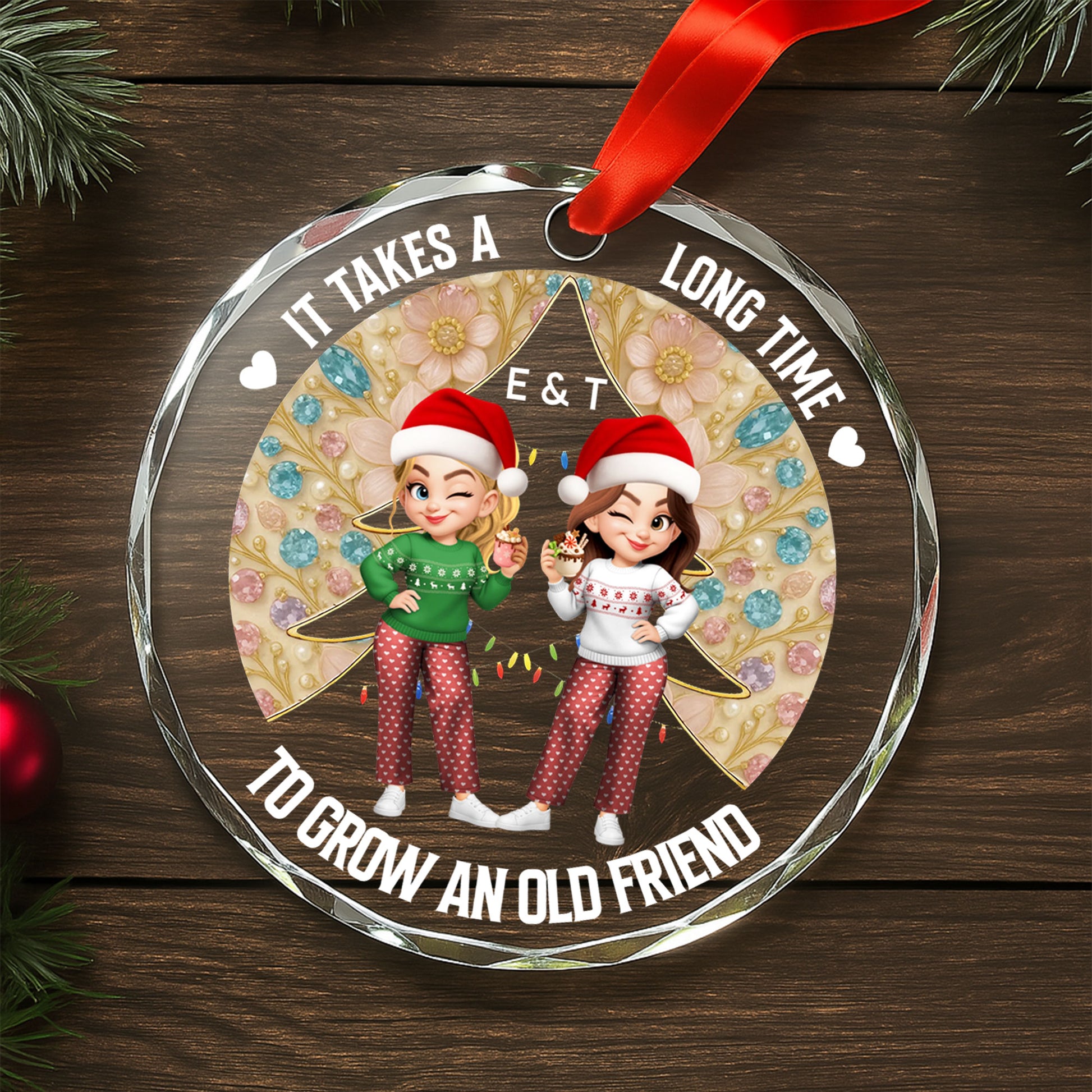 It Takes A Long Time To Grow An Old Friend, Christmas Hat And Sweater