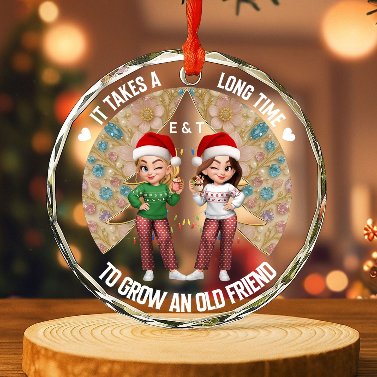 It Takes A Long Time To Grow An Old Friend, Christmas Hat And Sweater