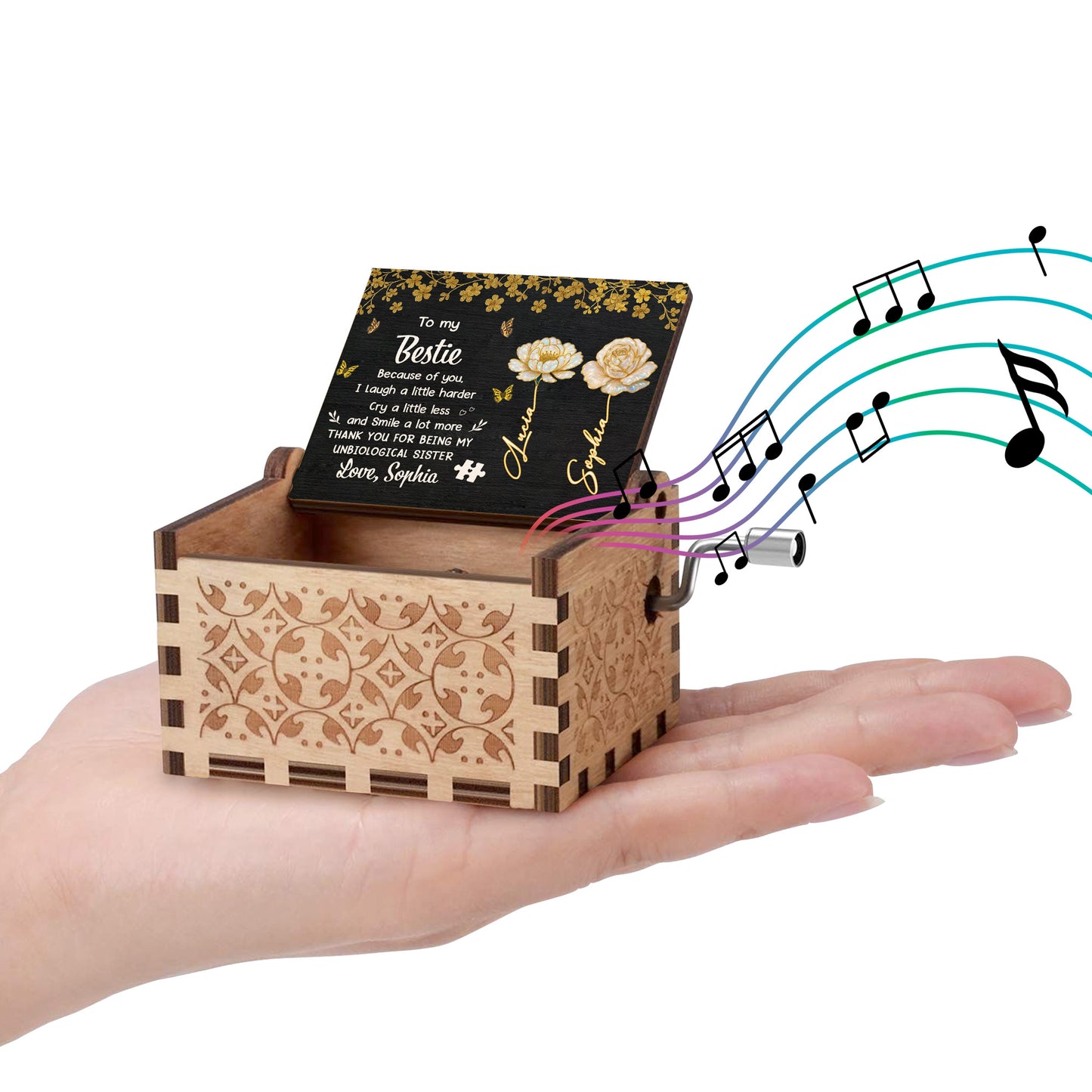 To My Bestie, Thank You For Being My Unbiological Sister