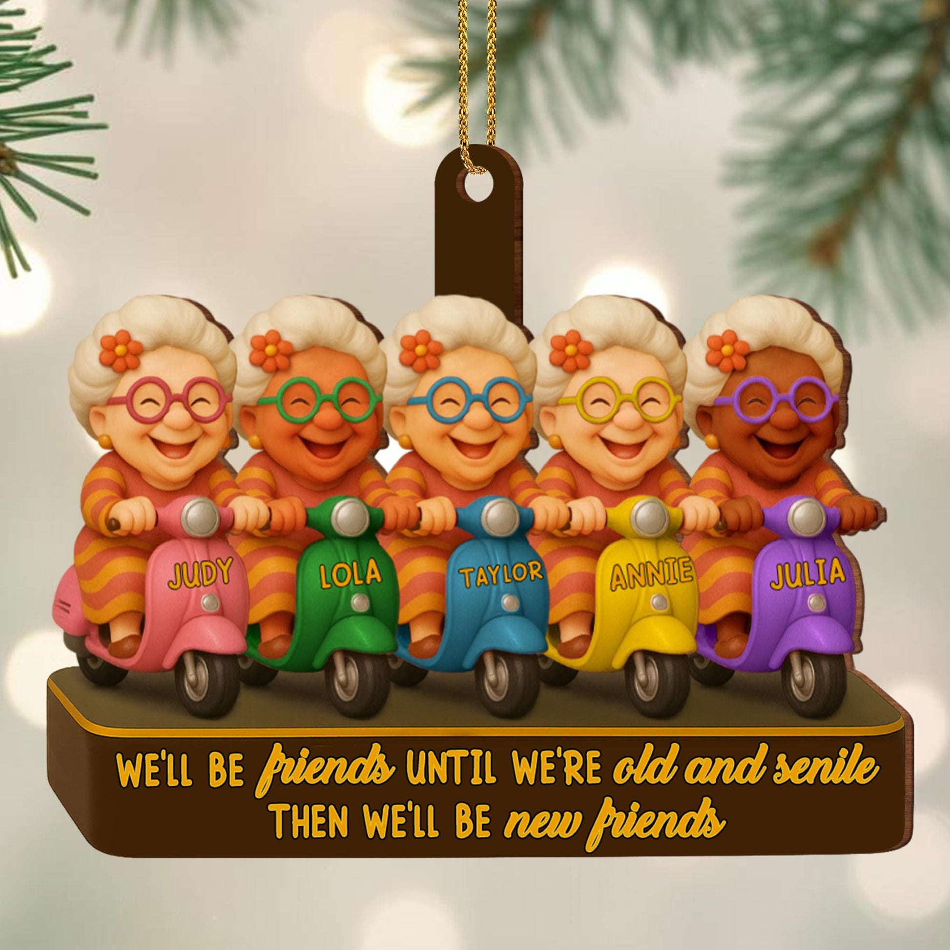 We'll Be Friends Until We're Old And New Friends, Scooters