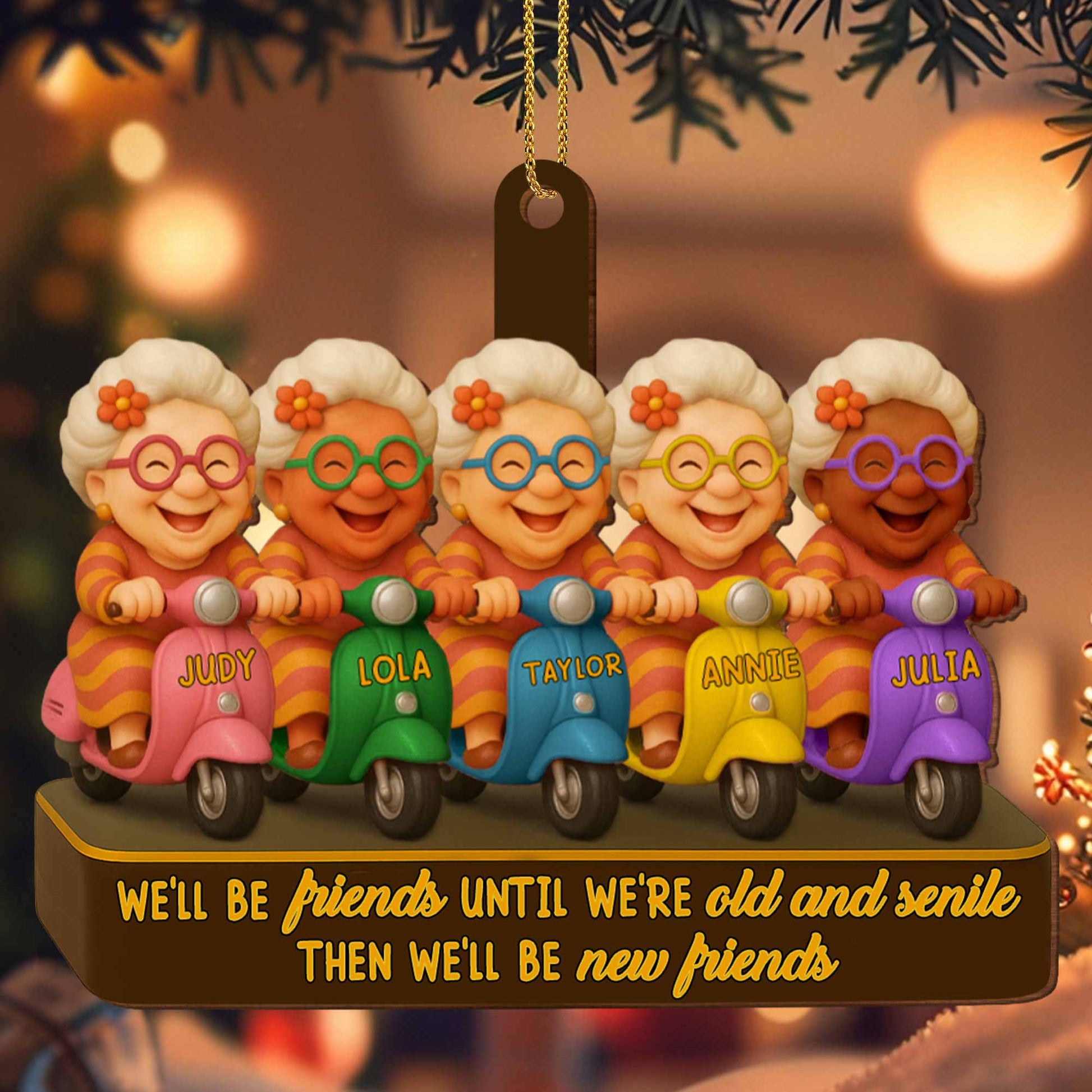 We'll Be Friends Until We're Old And New Friends, Scooters