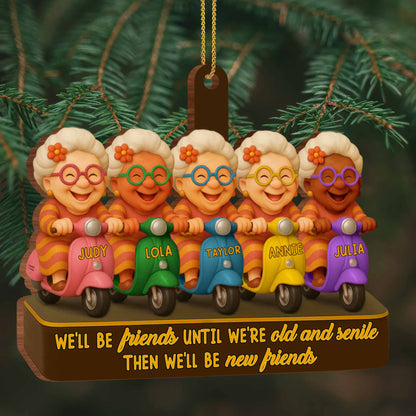 We'll Be Friends Until We're Old And New Friends, Scooters