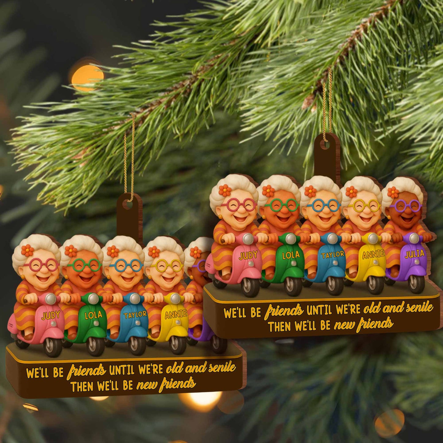 We'll Be Friends Until We're Old And New Friends, Scooters