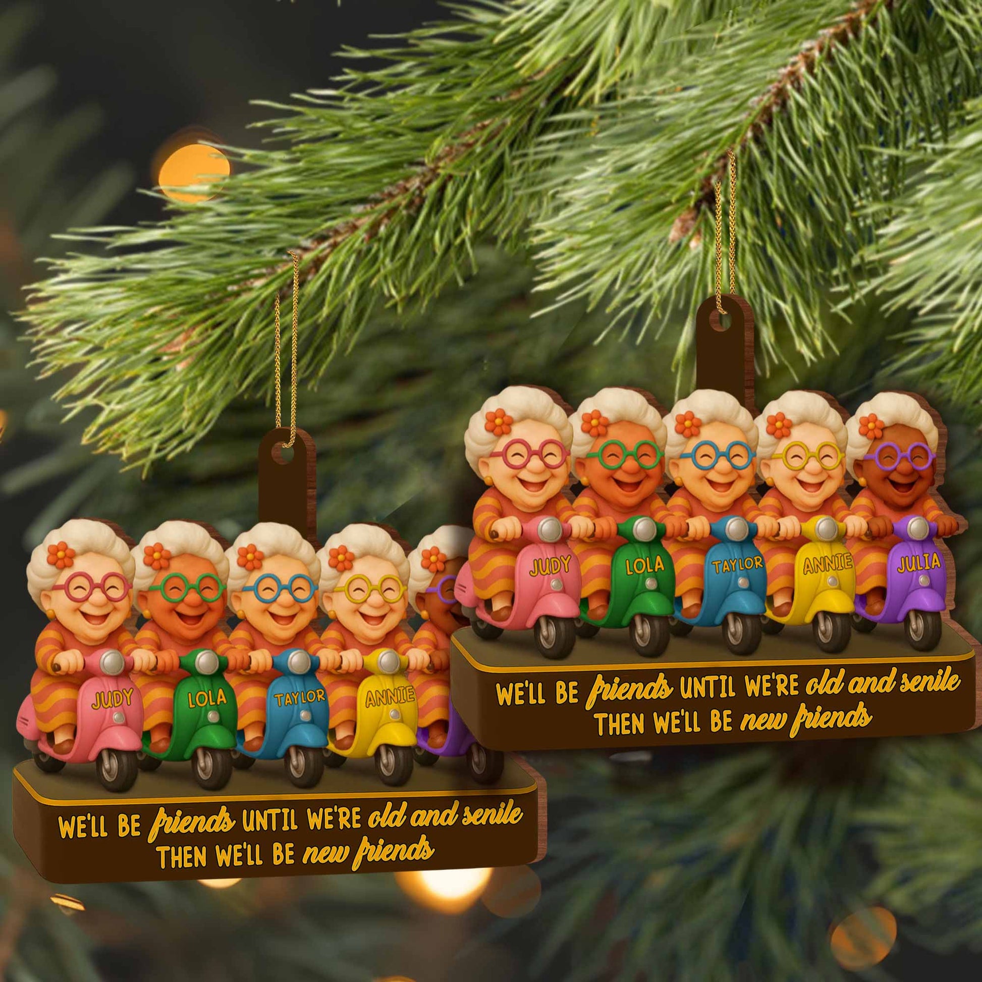 We'll Be Friends Until We're Old And New Friends, Scooters