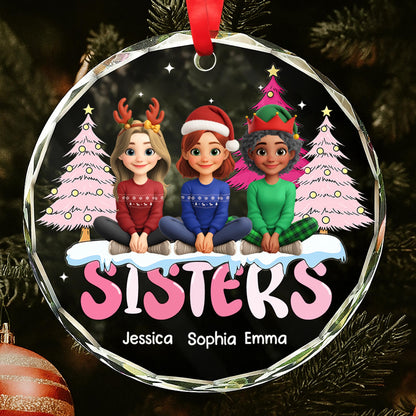 Celebrate Sisterhood With Festive Christmas Tree Design