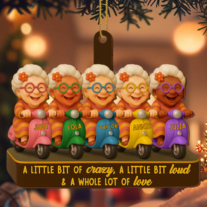 A Little Bit of Crazy, Grandmothers on Scooters