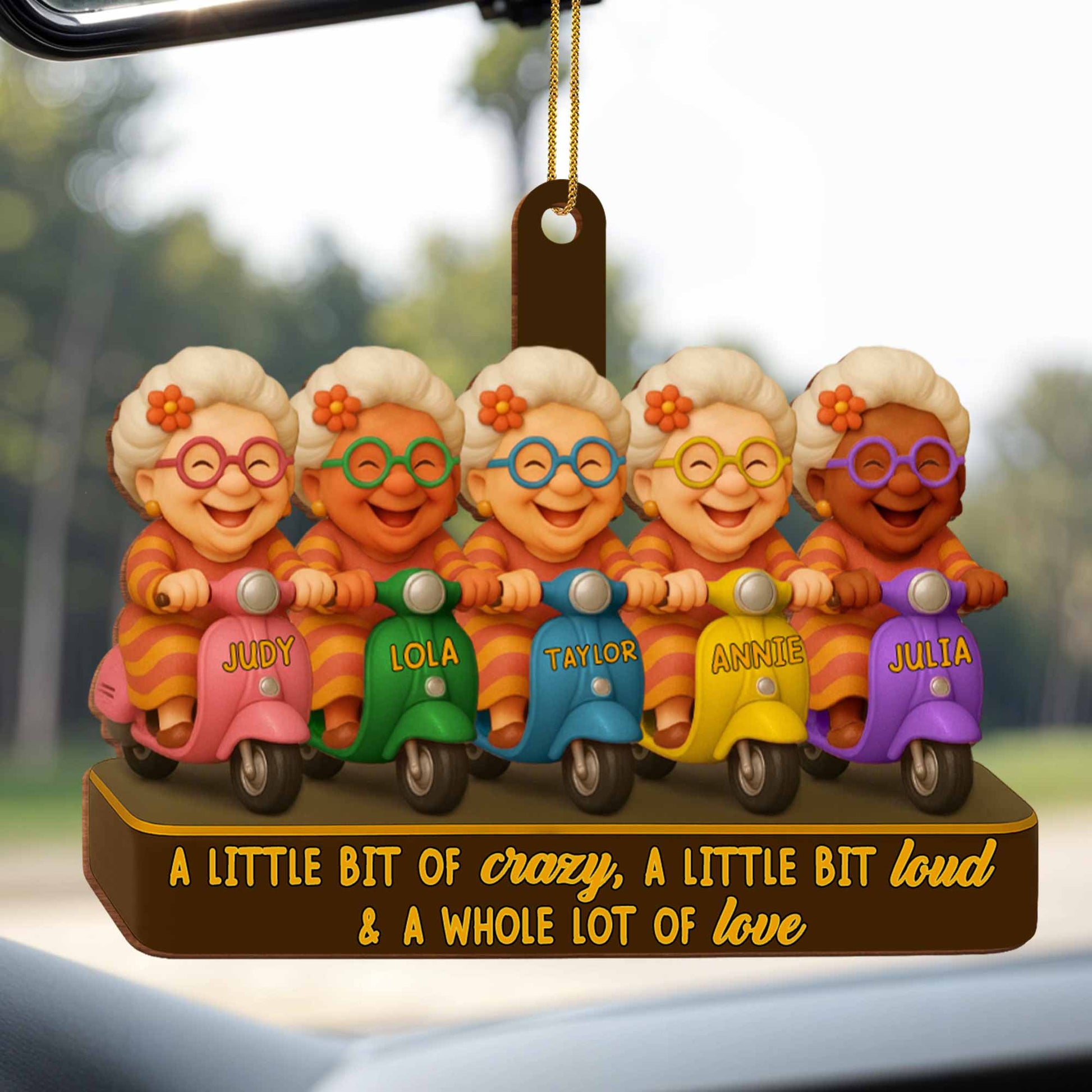 A Little Bit of Crazy, Grandmothers on Scooters