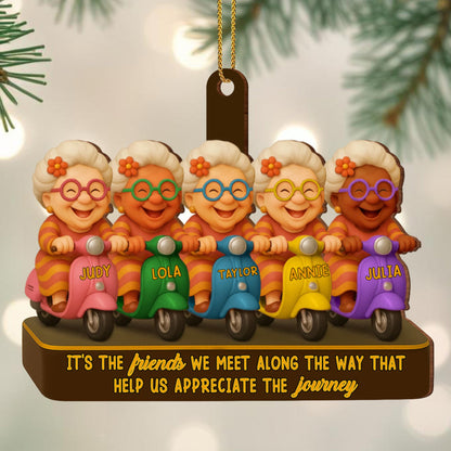 Appreciate The Journey With Friends On Scooters