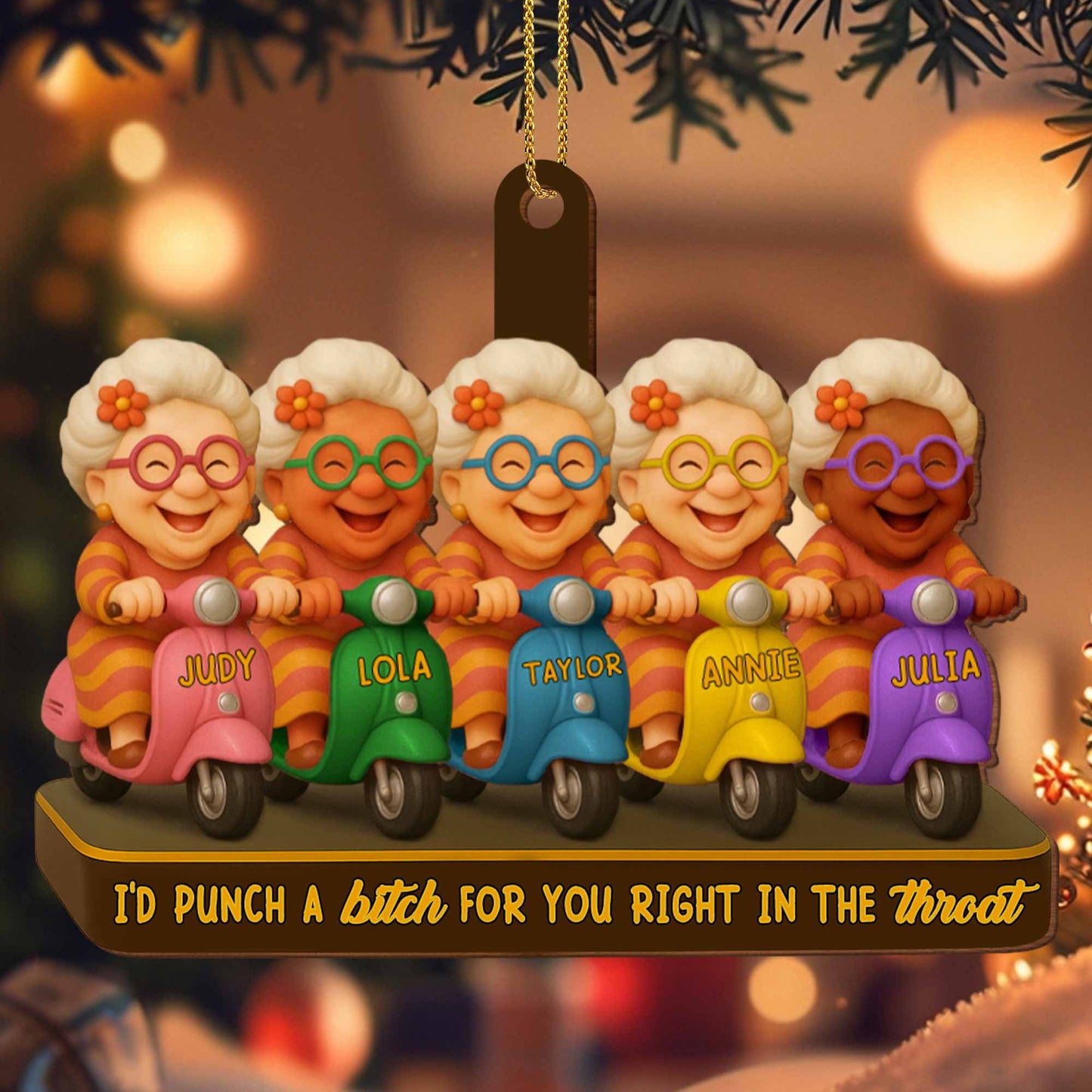 I'd Punch a B*tch for You, Grandmothers on Scooters