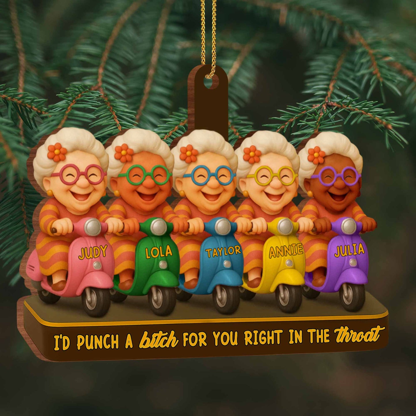 I'd Punch a B*tch for You, Grandmothers on Scooters