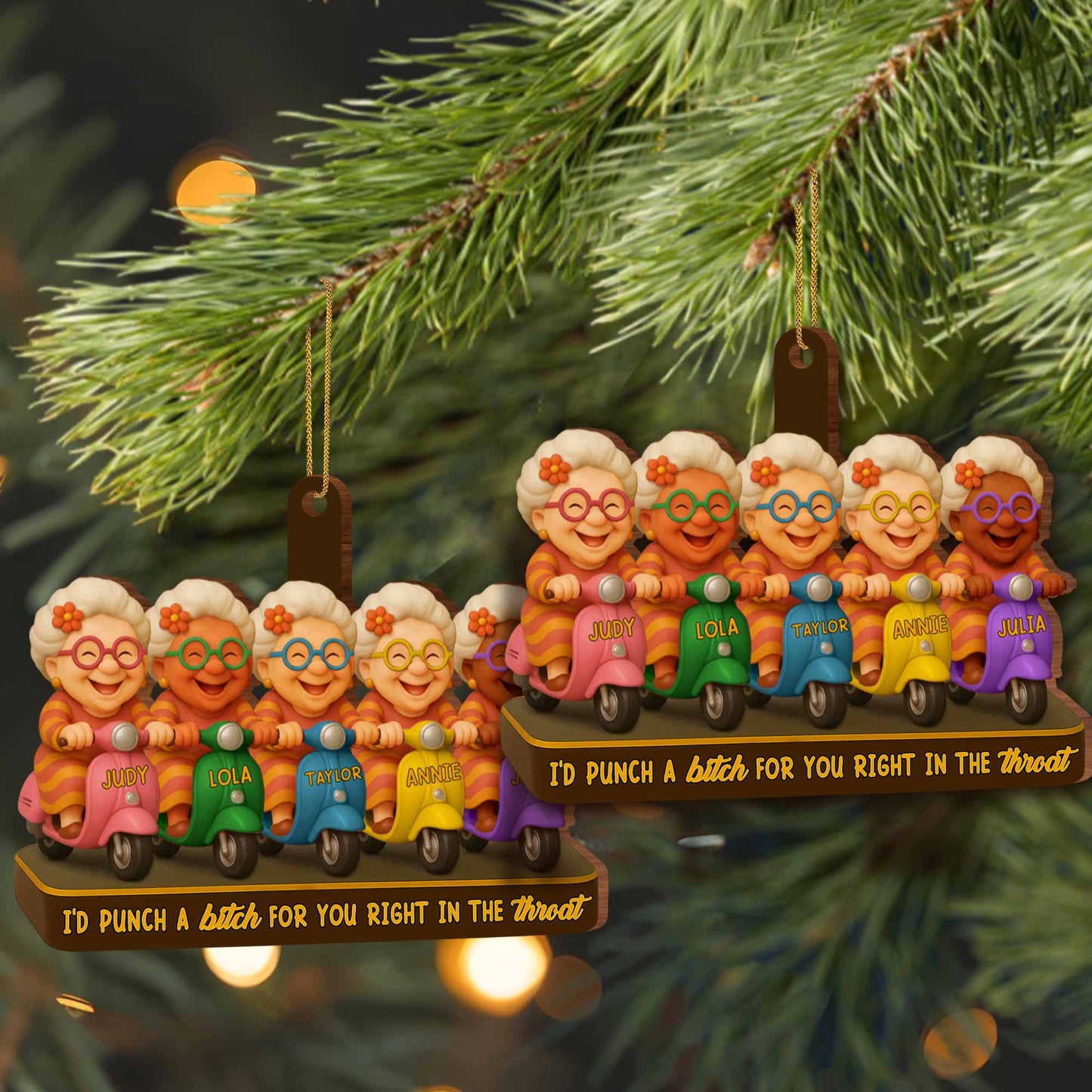 I'd Punch a B*tch for You, Grandmothers on Scooters