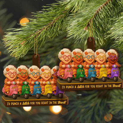 I'd Punch a B*tch for You, Grandmothers on Scooters