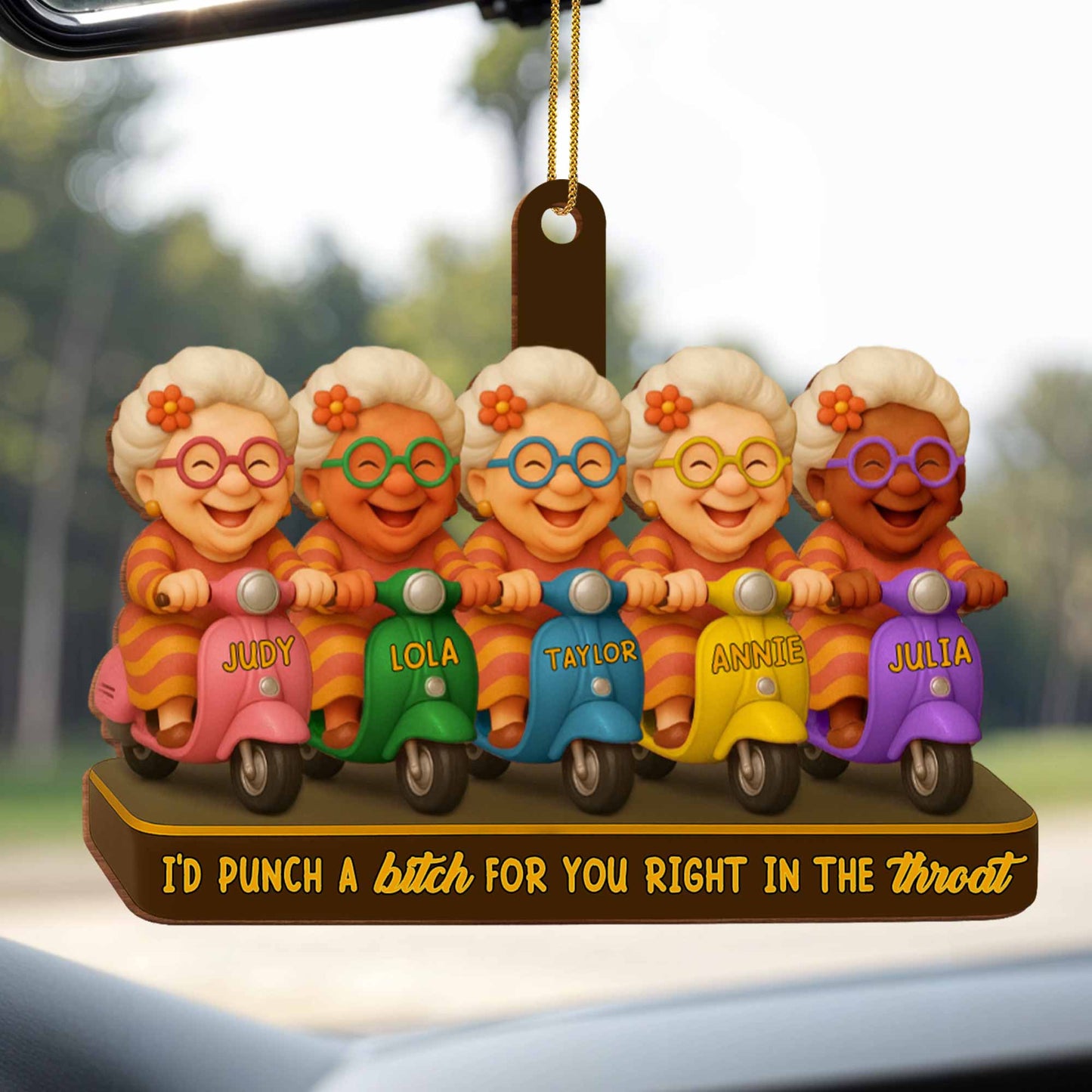 I'd Punch a B*tch for You, Grandmothers on Scooters