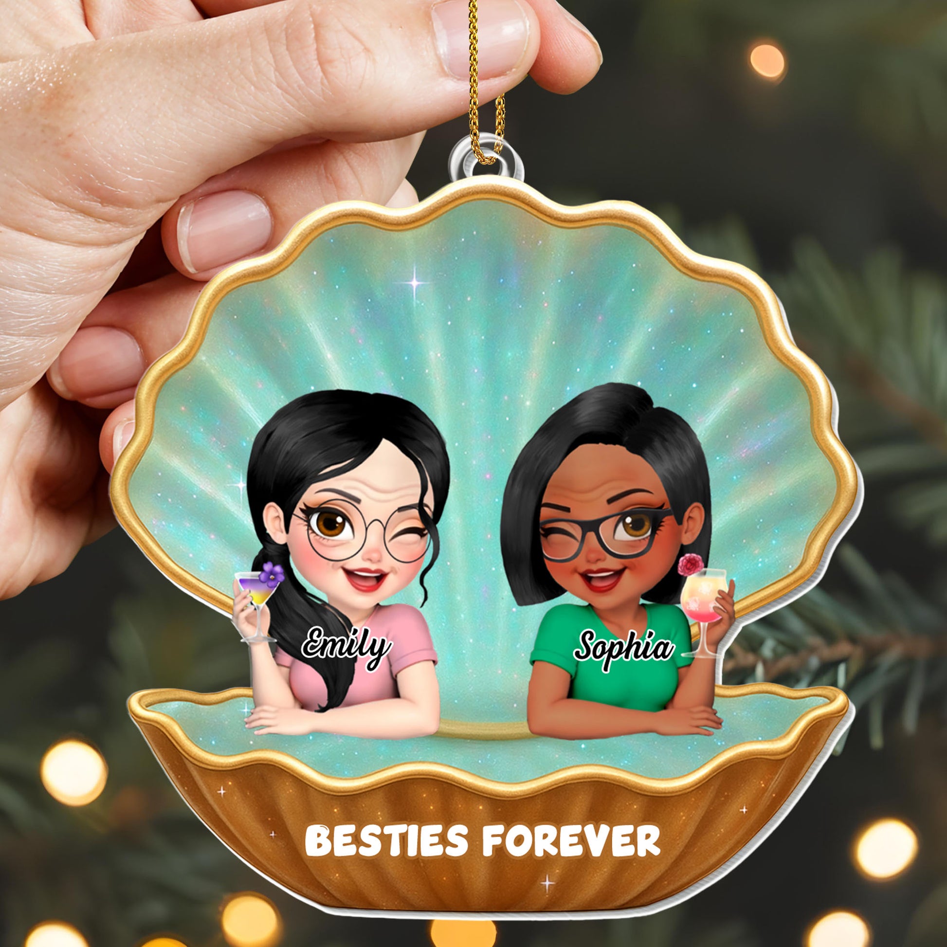 Besties Forever With Animated Characters