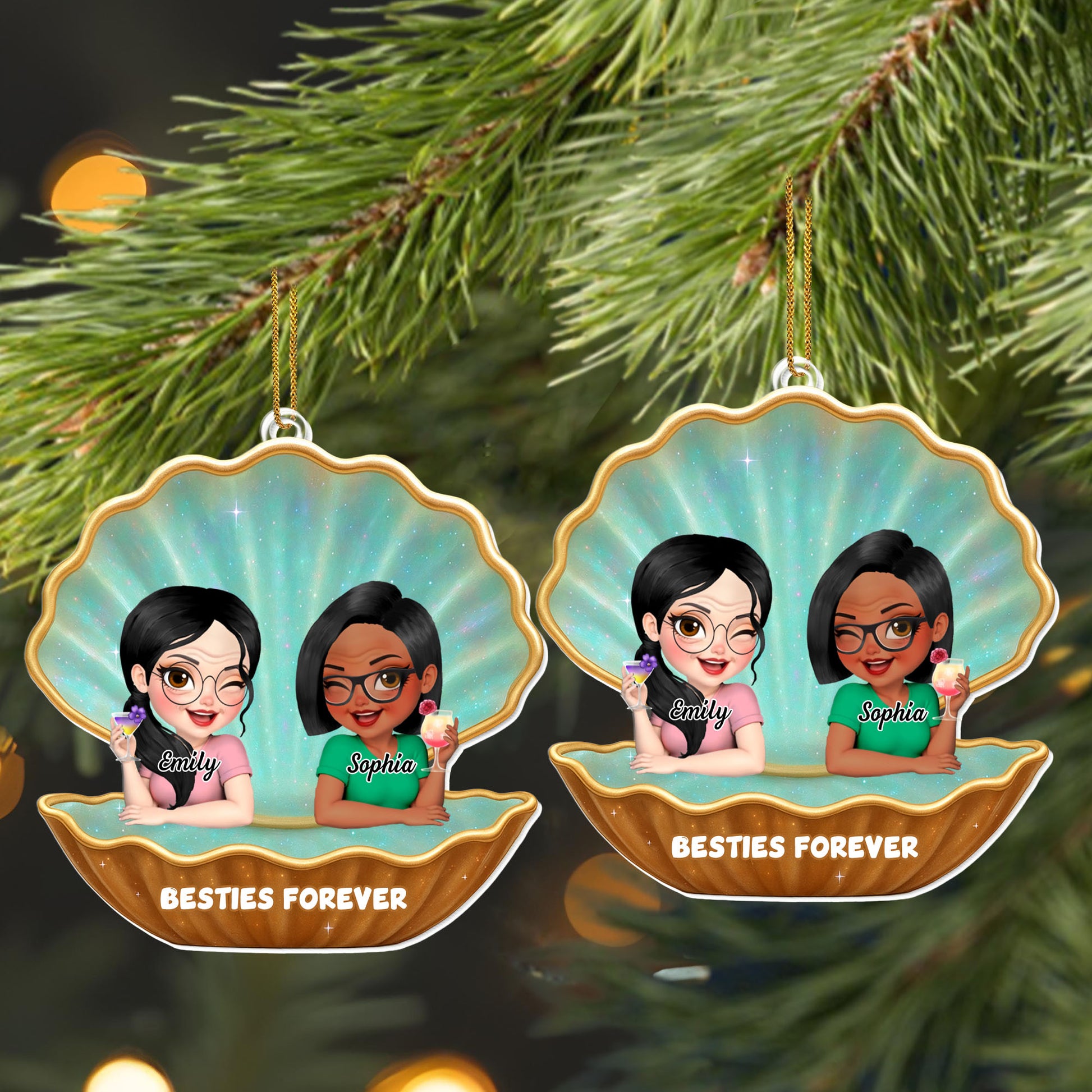 Besties Forever With Animated Characters