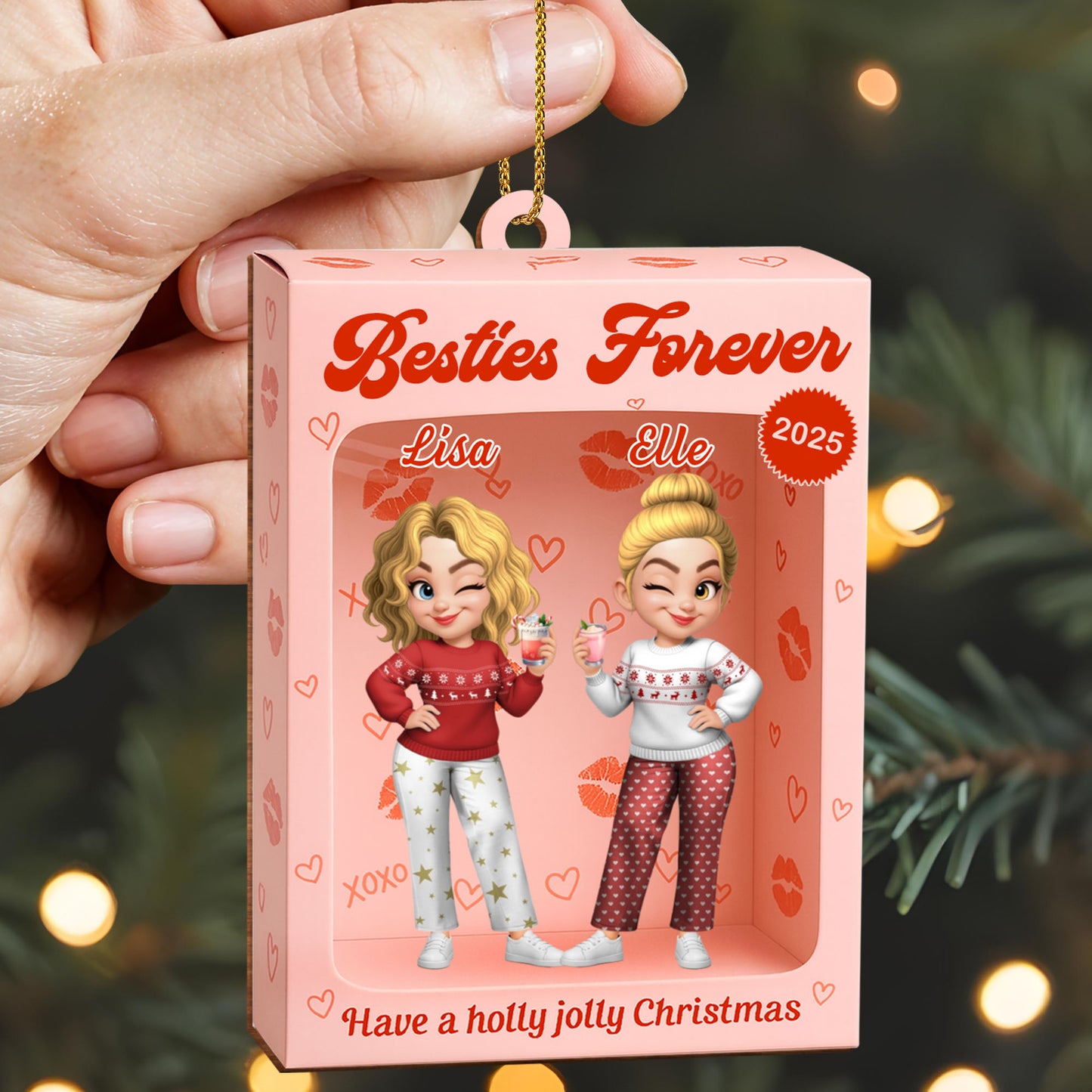 Besties Forever Have A Holly Jolly Christmas