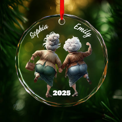 Celebrate Everlasting Friendship, Elderly Women Holding Hands