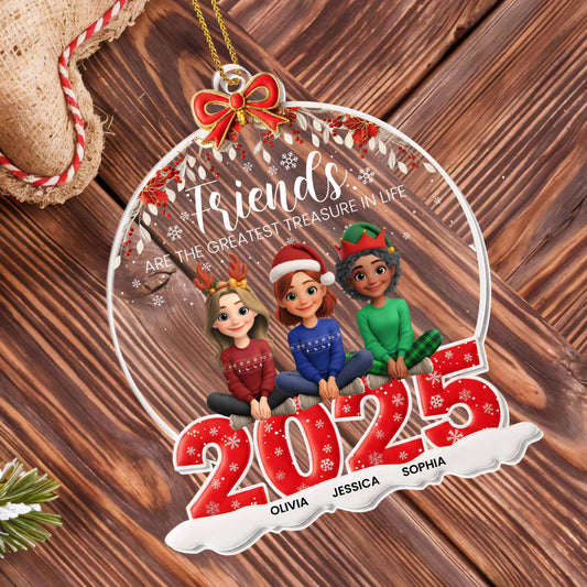 Friends Are The Greatest Treasure In Life, Christmas Hats