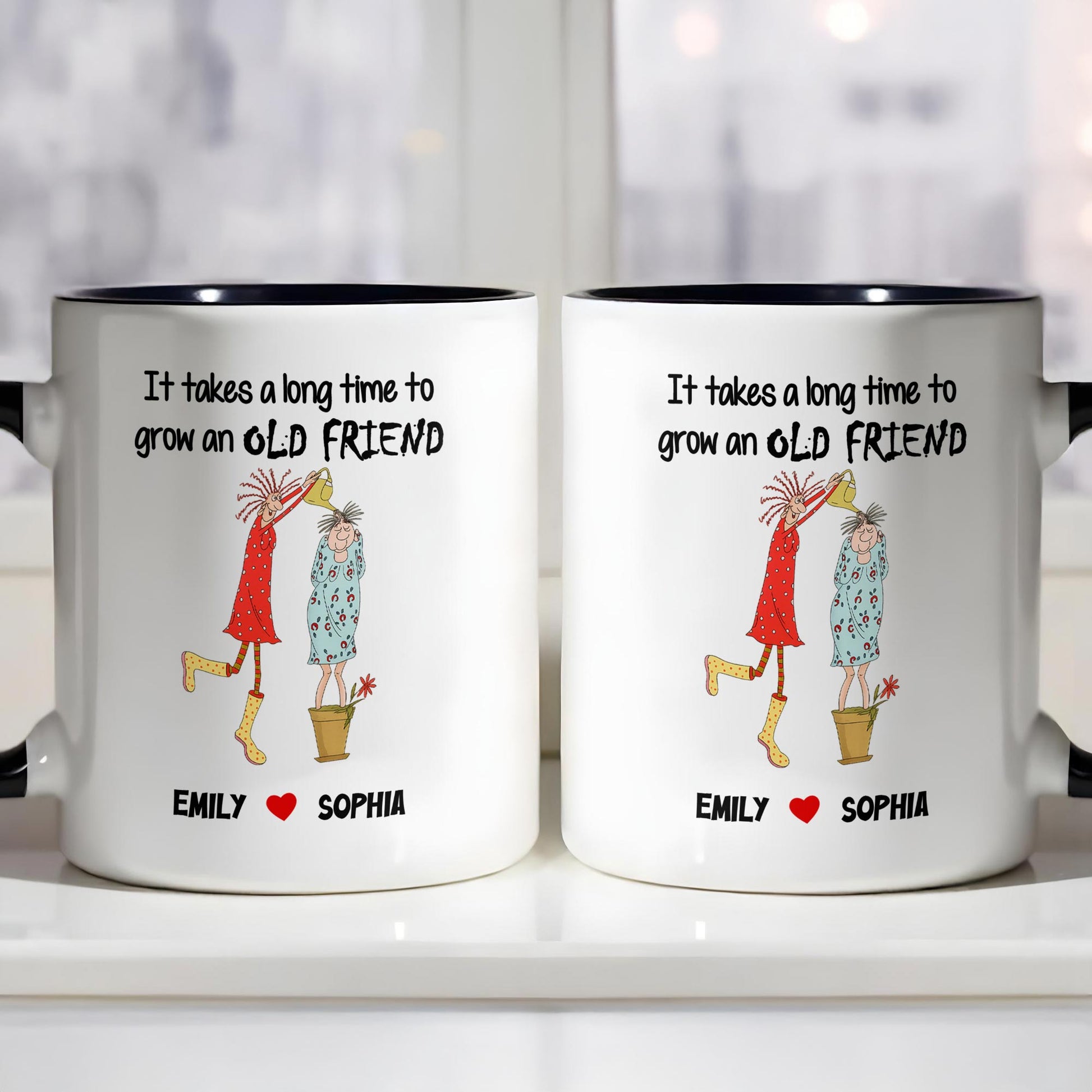 It Takes A Long Time To Grow An Old Friend With Two Women