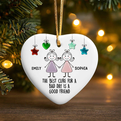 The Best Cure For A Bad Day Is A Good Friend, Stars and Hearts