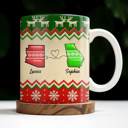 Besties Forever Christmas Sweater Design