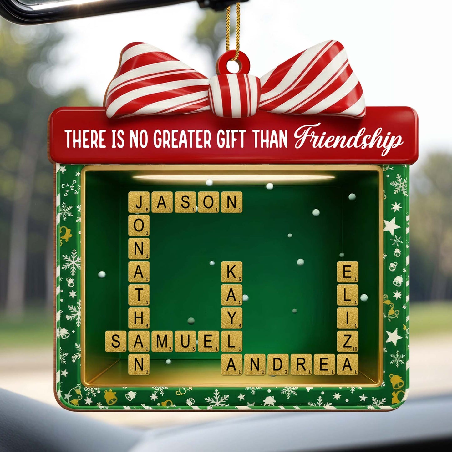 There Is No Greater Gift Than Friendship Ornament