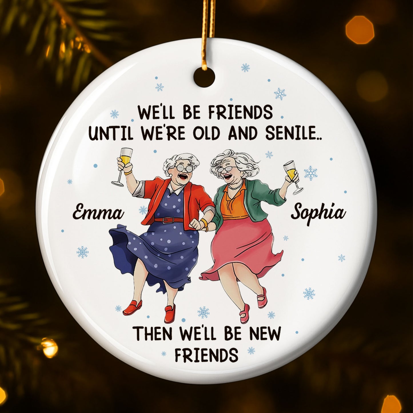 We'll Be Friends Until We're Old, Dancing Elderly Women