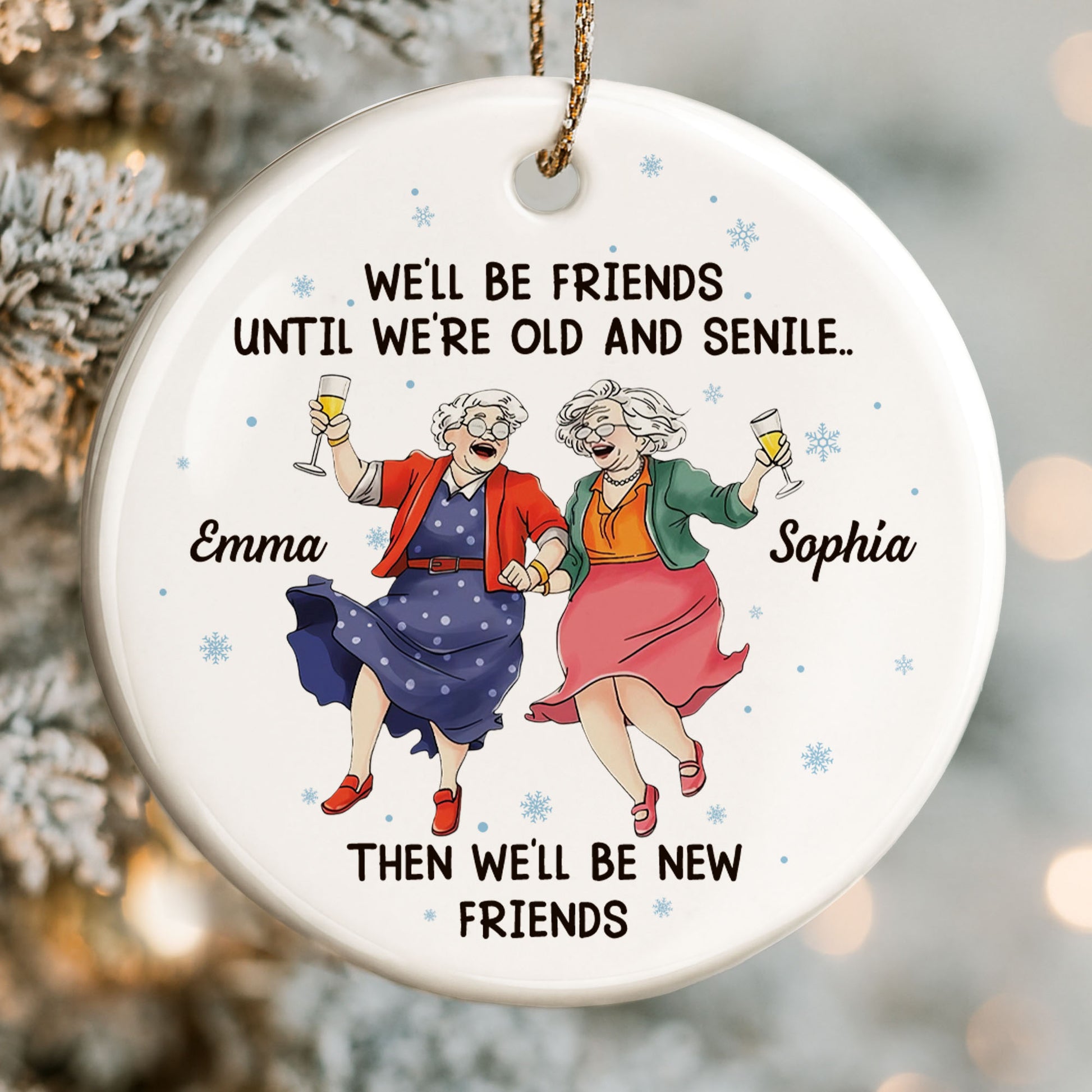 We'll Be Friends Until We're Old, Dancing Elderly Women