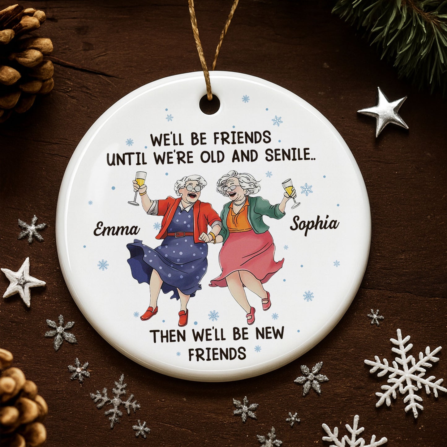 We'll Be Friends Until We're Old, Dancing Elderly Women