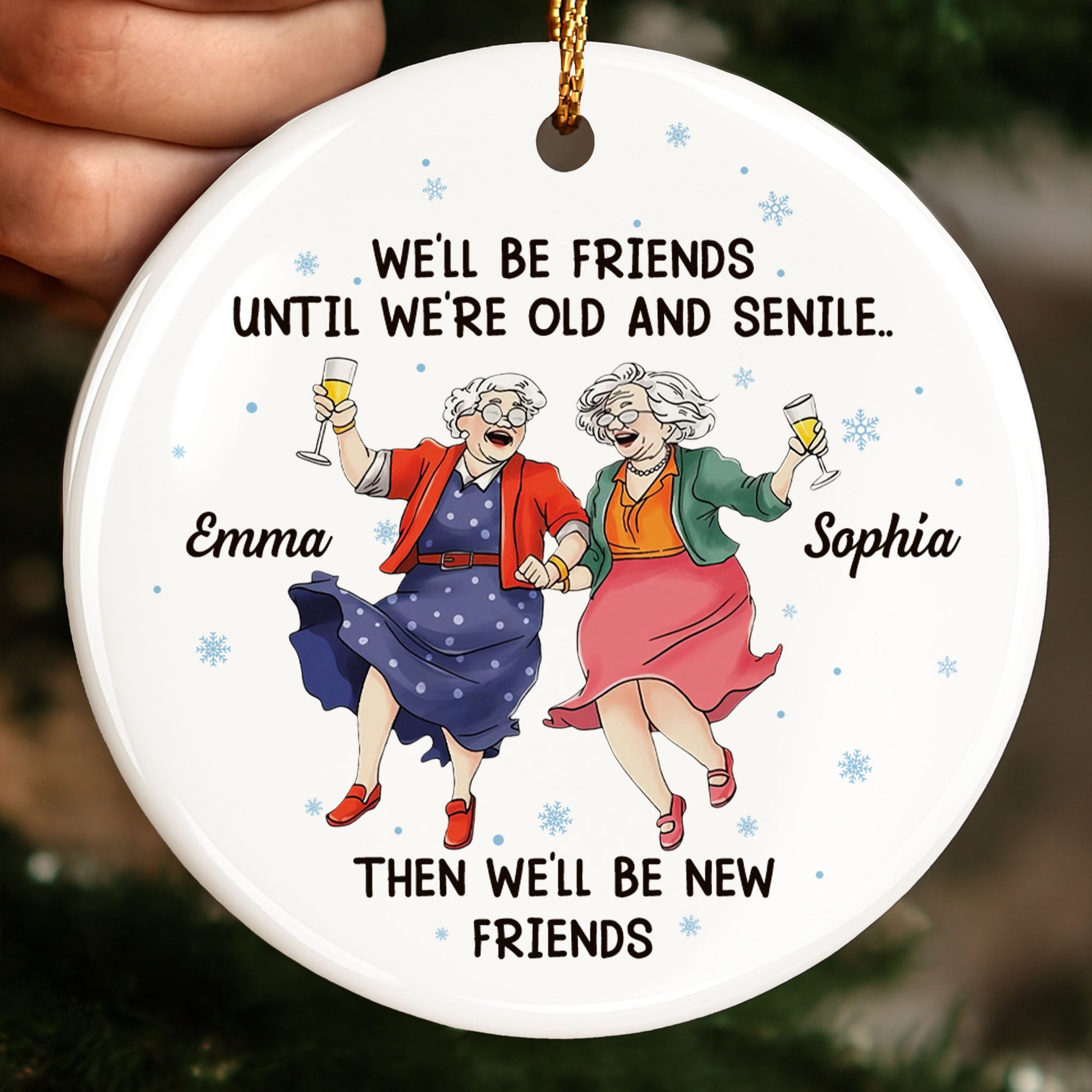 We'll Be Friends Until We're Old, Dancing Elderly Women